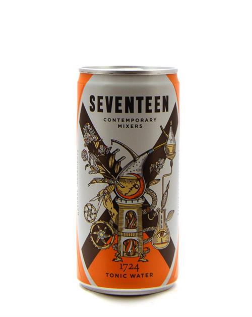 Seventeen 1724 Tonic Water CANNED - Perfect for Gin and Tonic 20 cl