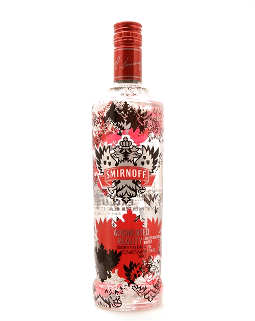 Smirnoff Augmented Reality Limited Edition Vodka 37.5