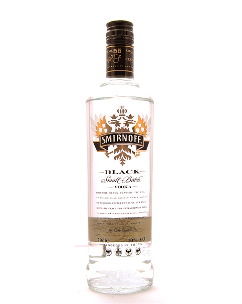 Smirnoff Black Small Batch No. 55 Triple Distilled Premium Vodka 40%