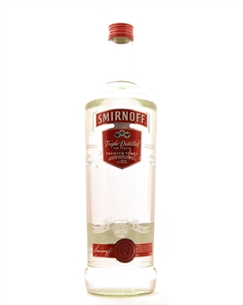 Smirnoff RED Triple Distilled No. 21 Premium Vodka 300 cl 37,5% Smirnoff RED Triple Distilled No. 21 Premium