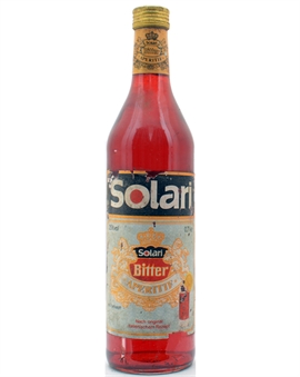 Solari Bitter Aperitif Vintage Bottle 1 Italian Liqueur 70 cl 25%