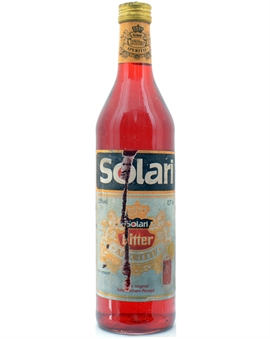 Solari Bitter Aperitif Vintage Bottle 3 Italian Liqueur 70 cl 25%