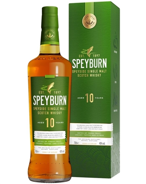 Speyburn 10 years old New version Speyside Single Malt Scotch Whisky 70 cl 40%