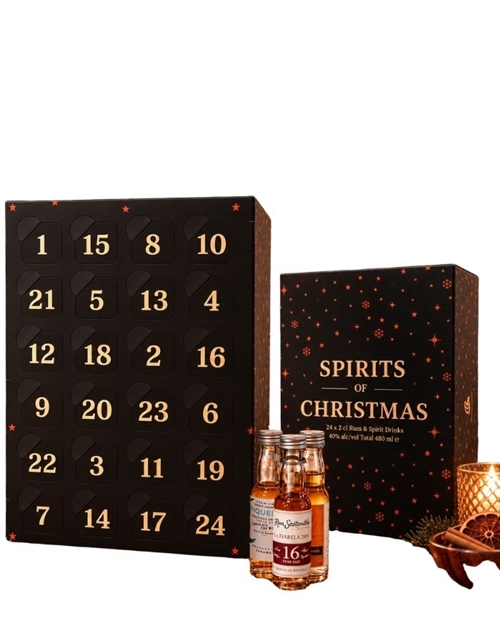 Spirit of Christmas from A Clean Spirit - Rum Advent Calendar filled with 24 x 2cl 