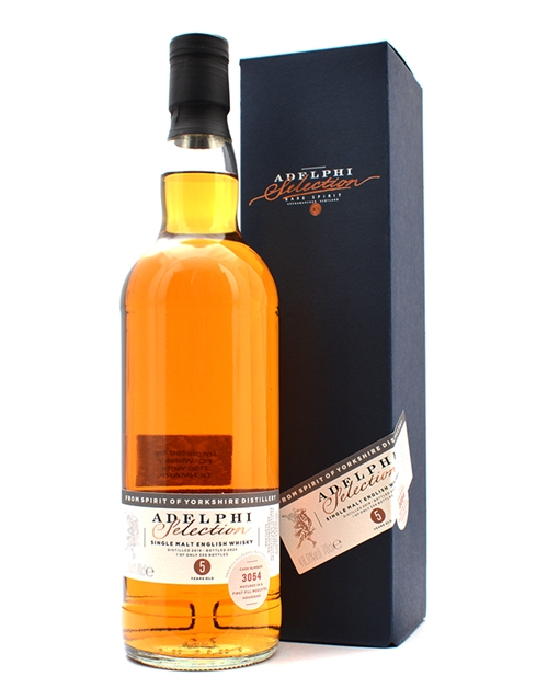 Spirit of Yorkshire 2018/2023 Adelphi Selection 5 years old Single Malt English Whisky 70 cl 48%