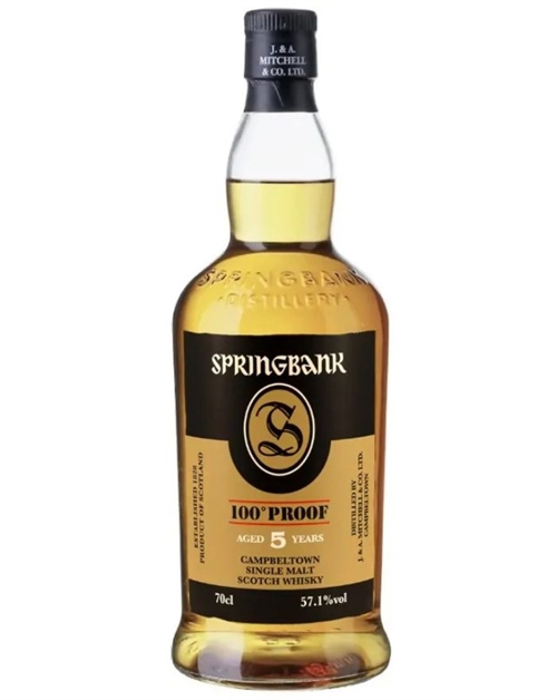 Springbank 100 proof 5 year old 2025 Release Single Campbeltown Malt Whisky 57,1%