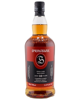Springbank 10 year old Fino Cask Matured Campbeltown Single Malt Scotch Whisky 55%