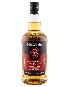 Springbank 12 years old Cask Strength 2025 Single Campbeltown Malt Scotch Whisky 55.5%