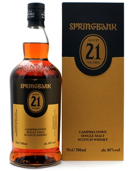 Springbank 21 Years Limited Edition 2026 Campbeltown Single Malt Scotch Whisky 70 cl 46%