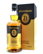 Springbank 21 years old Limited Edition 2023 Campbeltown Single Malt Scotch Whisky 70 cl 46%