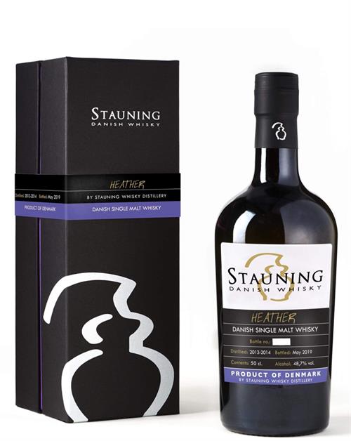 Stauning HEATHER 2019 Single Malt Danish Whisky 50 cl 48.7%