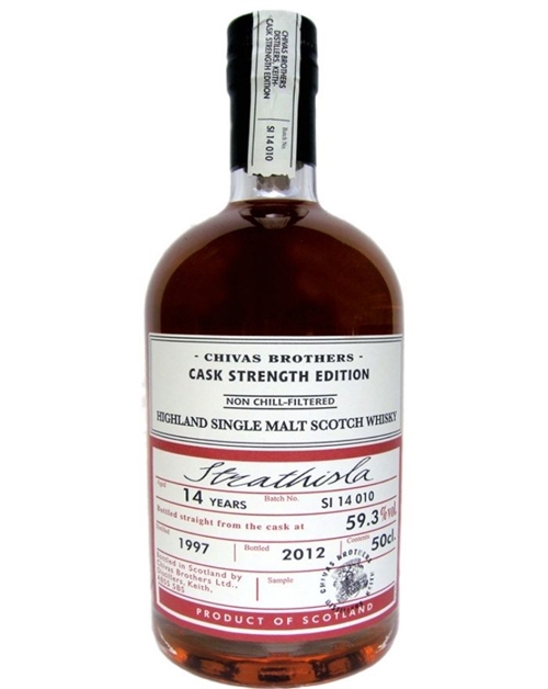 Strathisla 1997/2012 Chivas Brothers Cask Strength Edition 14 year old Single Highland Malt 50 cl 59,3%