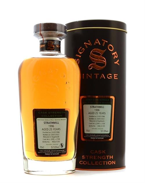 Strathmill 1996 Signatory 25 years Single Speyside Malt Whisky