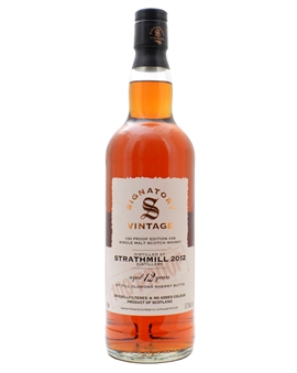 Strathmill 2012/2025 Signatory Vintage 12 years old 100 Proof Edition #36 Single Malt Scotch Whisky 57.1%