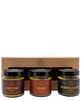 Svendborg Sennepsfabrik – Mustard Gift Box 3x200g