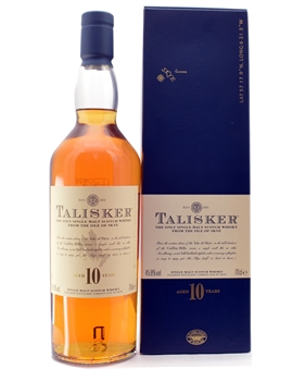 Talisker 10 Years Isle of Skye Old Version Pre-2012 Single Malt Scotch Whisky 70 cl 45.8%