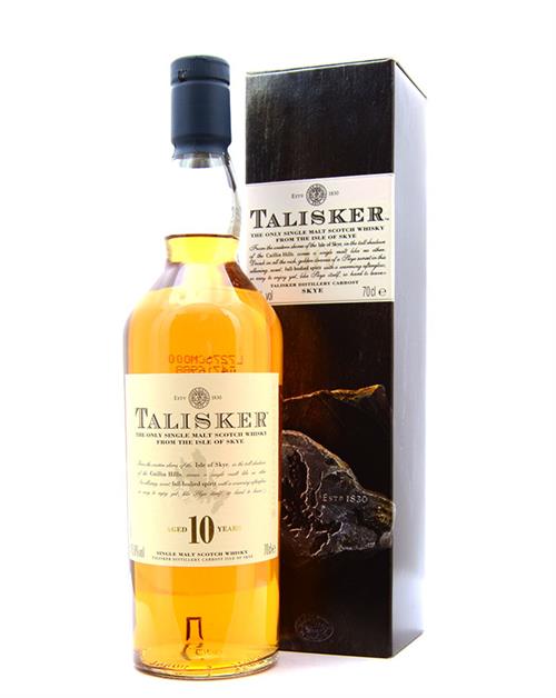 Talisker Old Version 10 years Single Isle of Skye Malt Scotch Whisky 45.8%.