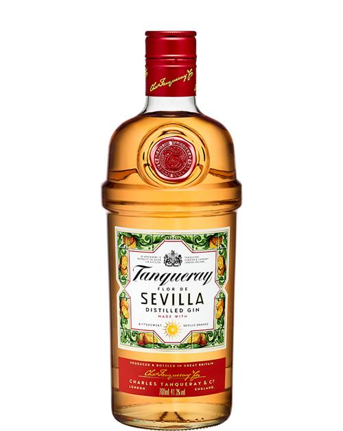 Tanqueray Flor de Sevilla Gin from England contains 41.3 percent alcohol