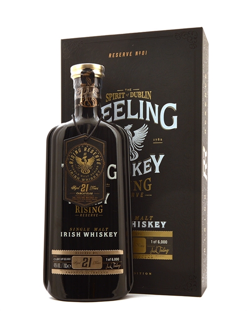 Teeling Rising Reserve No 1 Limited Edition 21 years Single Malt Irish Whiskey 70 cl 46%