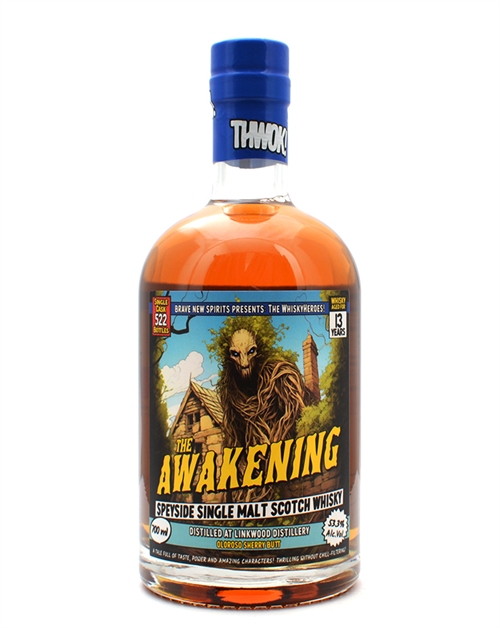 Linkwood 13 year old The Awakening Whiskyheroes Oloroso Sherry Butt Single Speyside Malt Whisky 53,3%