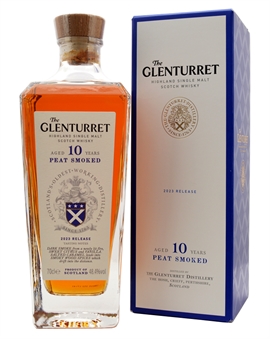 Glenturret 10 Years Old Peat Smoked 2023 Release Single Highland Malt 48,4%