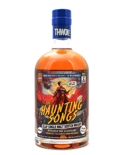 Caol Ila 12 year old The Haunting Songs Whiskyheroes Oloroso Sherry Hogshead Single Islay Malt Whisky 51,6%