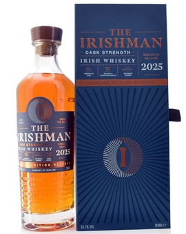 The Irishman Cask Strength 2025 Small Batch Irish Whiskey 54.7%
