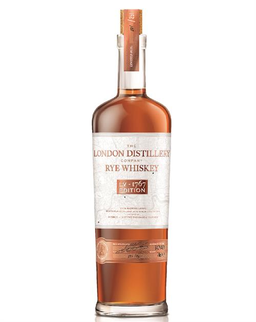 The London Distillery English Rye Whiskey LV-1767 Edition 54,3%