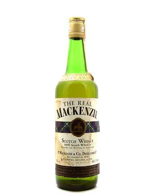 The Real Mackenzie Blended Highland Scotch Whisky 40% ABV