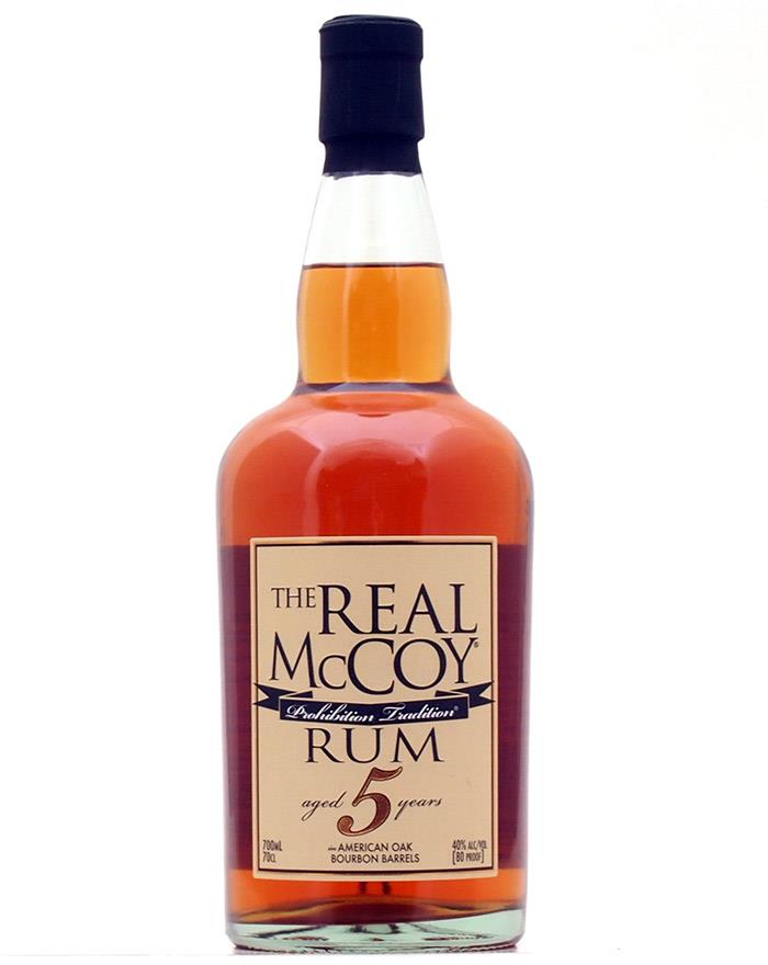 The Real McCoy 5 years Barbados Rum 40%