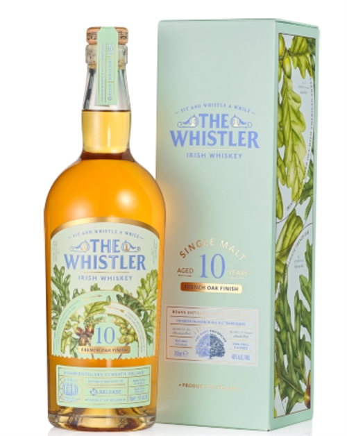 The Whistler 10 yr French Oak Finish Boann Distillery Single Malt Irish Whiskey Irish