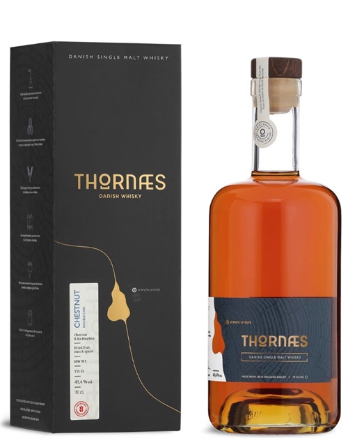 Thornæs Chestnut Double Cask Organic Single Malt Danish Whisky 70 cl 49.4%