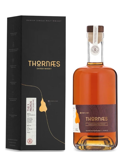 Thornæs Whisky The 5 Pedros Cask 064 Organic Single Malt Danish Whisky 70 cl 50%