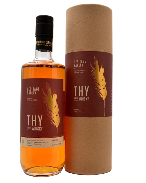 Thy Whisky Heritage Barley Imperial 2019 Single Malt Danish Whisky 70 cl 56%