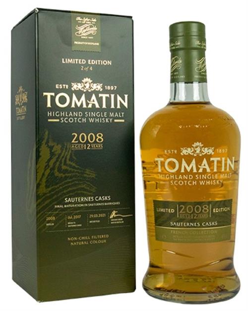 Tomatin Sauternes 2008 Highland Single Malt Scotch Whisky