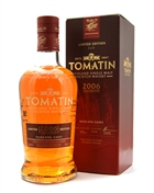 Tomatin 2006 Limited Edition 15 years Portuguese Collection 2 of 3 Highland Single Malt Whisky 70 cl 46%