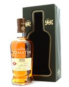 Tomatin 2009 Single Cask 3386 Highland Single Malt Scotch Whisky 70 cl 54%