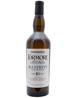 Tormore Blueprint 10 Years Old Bourbon Barrels Single Malt Scotch Whisky 48%