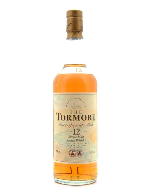 Tormore Old Version 12 years Single Pure Speyside Malt Scotch Whisky 43