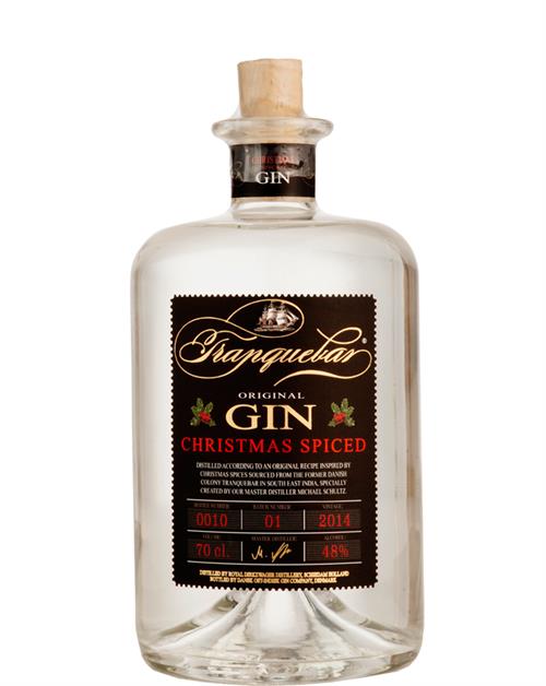 Tranquebar Christmas Spiced Gin from the Netherlands