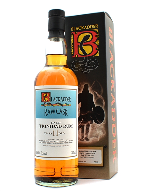 Trinidad 2011/2021 Blackadder Raw Cask 11 years old Finest Trinidad Rum 70 cl 66.4%