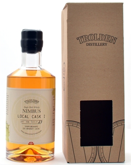 Trolden Distillery Nimbus Local Cask no 1 Single Malt Danish Whisky 50 cl 50%