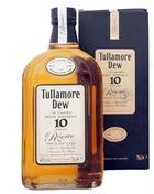 Tullamore Dew 10 year old Reserve Trippel Distilled Irish Whiskey 40%