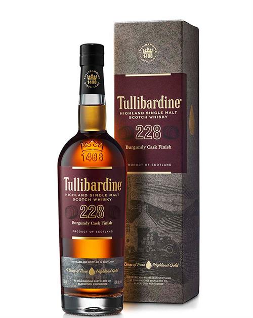 Tullibardine 228 Burgundy Finish Single Highland Malt Whisky 70 cl 43