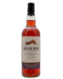 Tullibardine 11 Year Old Dram Mor Red Wine Cask Single Malt Scotch Whisky 53%