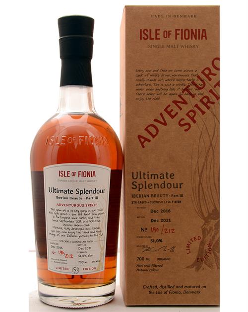 Ultimate Splendour Adventurous Spirit Nyborg Distilery Organic Single Malt Danish Whisky 51