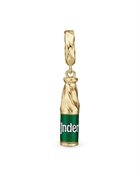Underberg Charm as Gold-Plated "Bottle Hanger"