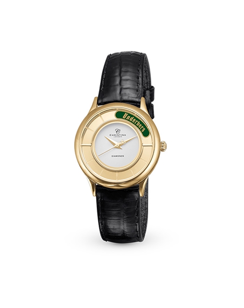 Underberg Ladies\' Collect Watch in Gold Plated Steel with Element