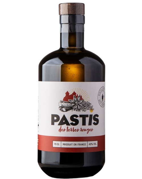 Verdrenne Pastis des Terres Rouge Anise Liqueur France 70 cl 45%