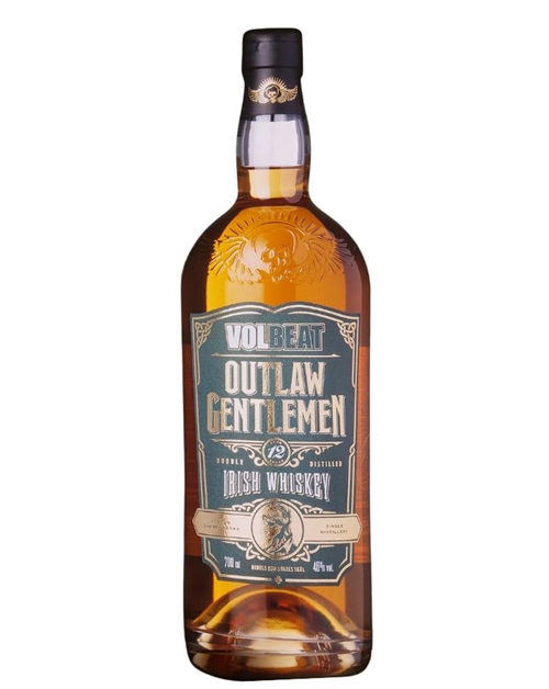 Volbeat Outlaw Gentlemen Whiskey 12 Year Old Double Distilled Irish Whiskey 70 cl 46%